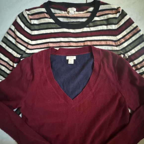 J.Crew wool blend Sweaters. Set of 2. Sweater. Pullover. Size: Small - Picture 2 of 11